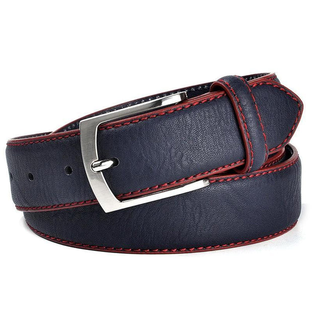 Angelo Ricci™ Italian Design Fashion Split Leather Belt