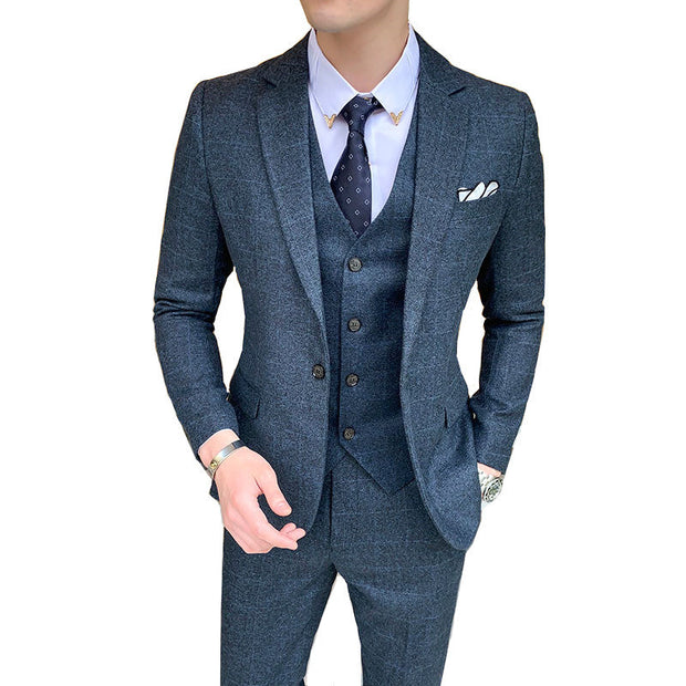 Angelo Ricci™ High End Business-Men British 3 Piece Suit