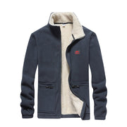 Angelo Ricci™ Autumn Stand Collar Windproof Fleece Jacket