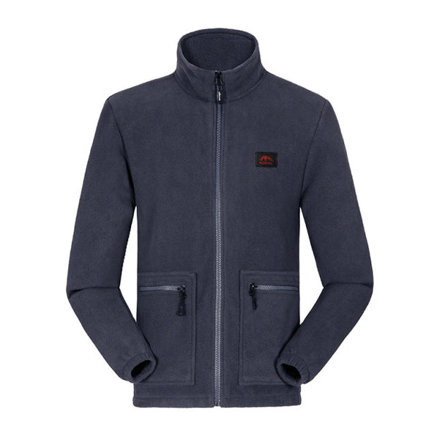 Angelo Ricci™ Autumn Stand Collar Windproof Fleece Jacket