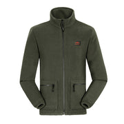 Angelo Ricci™ Autumn Stand Collar Windproof Fleece Jacket