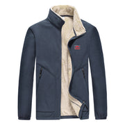 Angelo Ricci™ Autumn Stand Collar Windproof Fleece Jacket