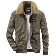Angelo Ricci™ Trendy Youth Varsity Corduroy Jacket