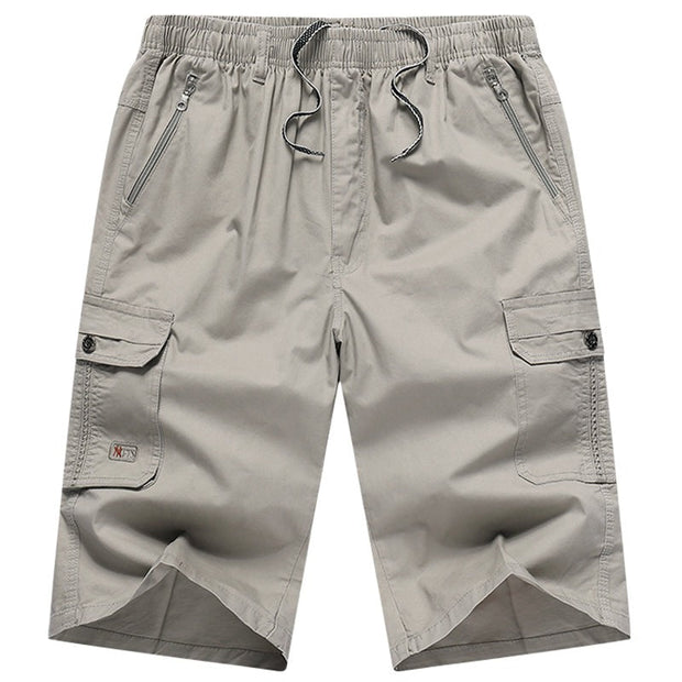 Angelo Ricci™ Summer Knee Length Army Cargo Shorts