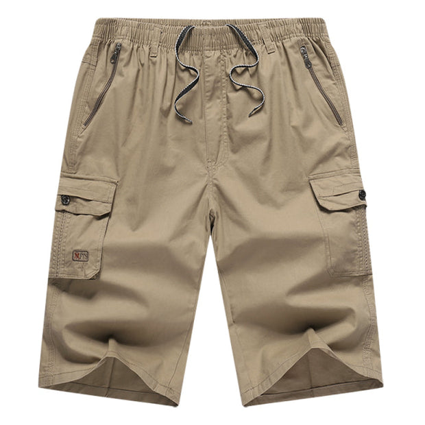 Angelo Ricci™ Summer Knee Length Army Cargo Shorts