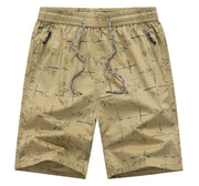 Angelo Ricci™ Summer Cotton Bermuda Beach Shorts