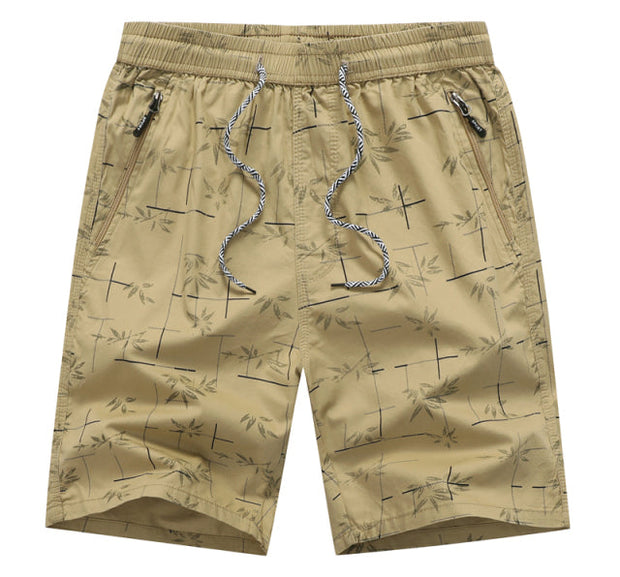 Angelo Ricci™ Summer Cotton Bermuda Beach Shorts