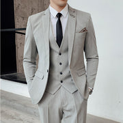 Angelo Ricci™ Designer Tailor Business Elegant 3 Piece Suit