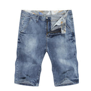 Angelo Ricci™ Slim Fit Summer Jean Shorts