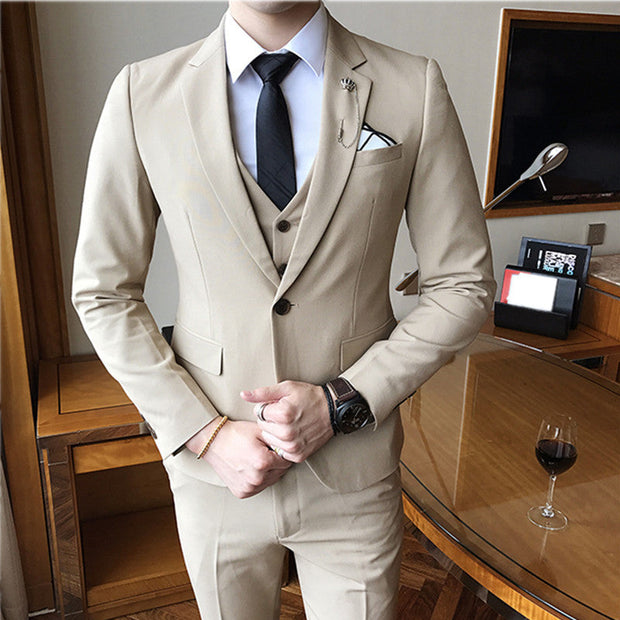 Angelo Ricci™ Designer Business 3 Piece Suit