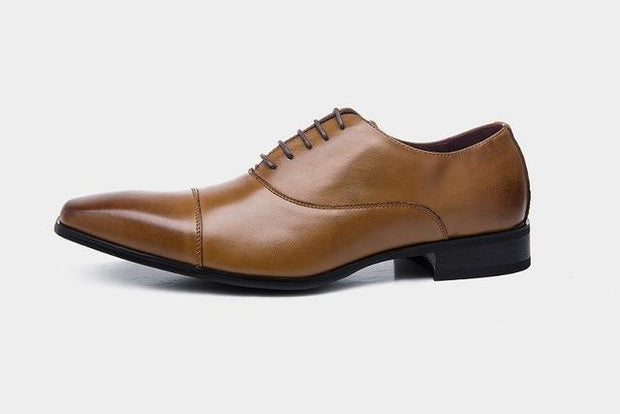 Angelo Ricci™ Luxury Genuine Leather Formal Oxfords