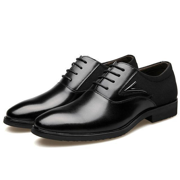 Angelo Ricci™ Business Flat Super Fiber Leather Shoes