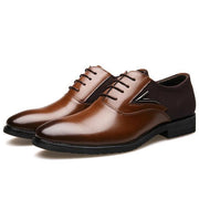 Angelo Ricci™ Business Flat Super Fiber Leather Shoes