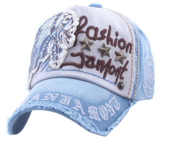 Angelo Ricci™ Embroidery Antique Style Baseball Cap