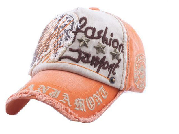 Angelo Ricci™ Embroidery Antique Style Baseball Cap