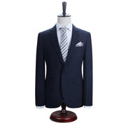 Angelo Ricci™ New York Slim Fit One Button Suit ( Blazer + Pants)