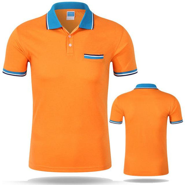 Angelo Ricci™ Cotton Casual Breathable Polo Shirt