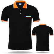 Angelo Ricci™ Cotton Casual Breathable Polo Shirt