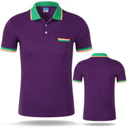 Angelo Ricci™ Cotton Casual Breathable Polo Shirt