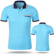 Angelo Ricci™ Cotton Casual Breathable Polo Shirt