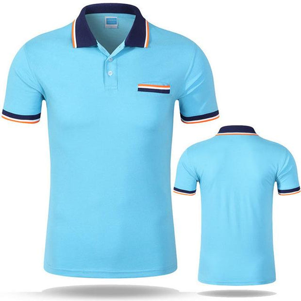 Angelo Ricci™ Cotton Casual Breathable Polo Shirt