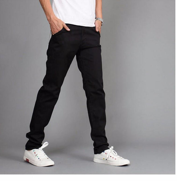 Angelo Ricci™ Cotton Slim Straight Pants