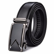 Angelo Ricci™ Cowhide Leather Luxury Automatic Buckle Belt