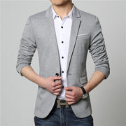 Angelo Ricci™ Fashion Solid Business Blazer