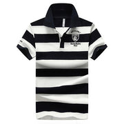 Angelo Ricci™ Summer Breathable Striped Polo