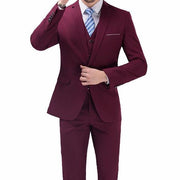 Angelo Ricci™ - Luxury Slim Fit 3-pieces Suit