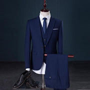 Angelo Ricci™ - Luxury Slim Fit 3-pieces Suit