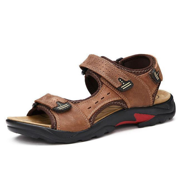 Angelo Ricci™ Leisure Genuine Leather Sandals