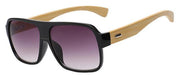 Angelo Ricci™ Bamboo Square Sunglasses