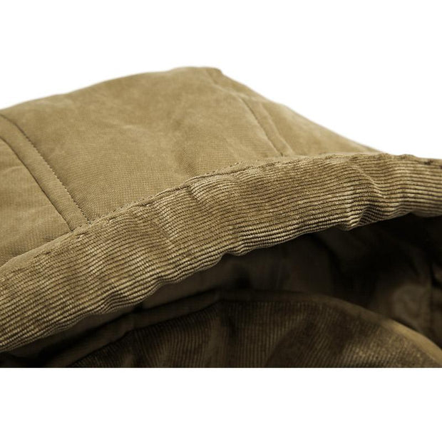 Angelo Ricci™ Men Warm Heavy Wool Parka