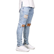 Angelo Ricci™ Stretch Destroyed Design Jeans