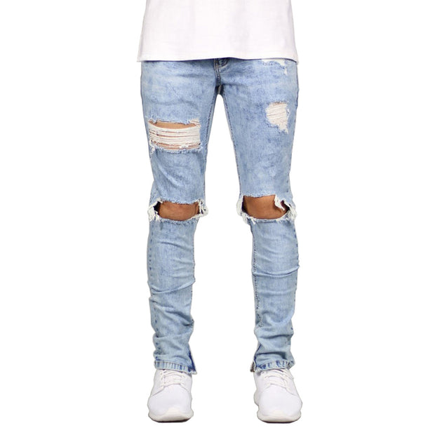 Angelo Ricci™ Stretch Destroyed Design Jeans