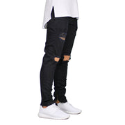 Angelo Ricci™ Stretch Destroyed Design Jeans