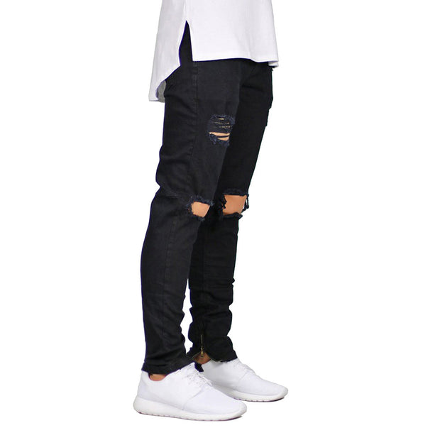 Angelo Ricci™ Stretch Destroyed Design Jeans