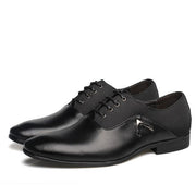 Angelo Ricci™ Leather Elegant Design Casual Oxfords