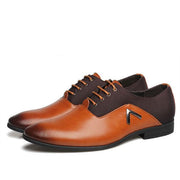 Angelo Ricci™ Leather Elegant Design Casual Oxfords