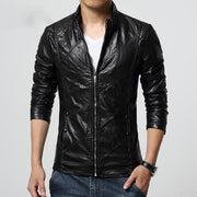 Angelo Ricci™ PU leather Biker Jacket