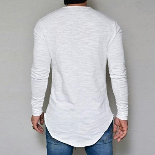 Angelo Ricci™ Fashion Elastic Soft Long Sleeve T Shirts