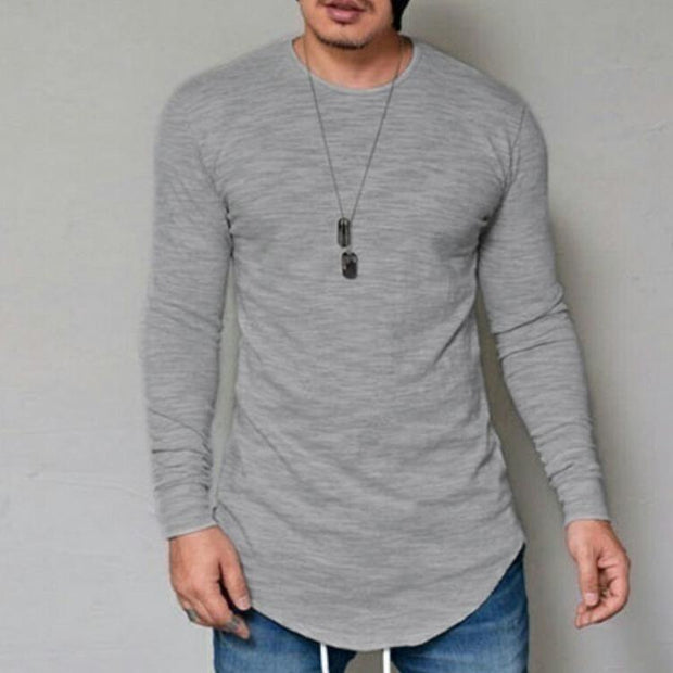 Angelo Ricci™ Fashion Elastic Soft Long Sleeve T Shirts