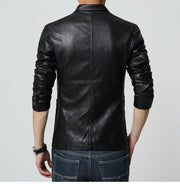 Angelo Ricci™ Soft PU Leather Male Blazer