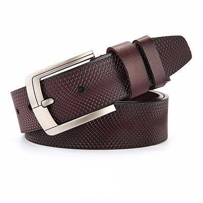 Angelo Ricci™ Fancy Vintage Leather Belt