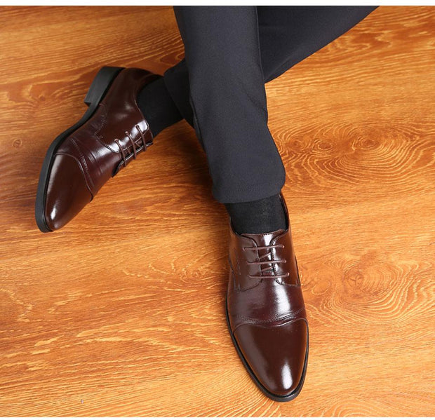 Angelo Ricci™ Oxfords Gentlemen Dress Leather Shoes