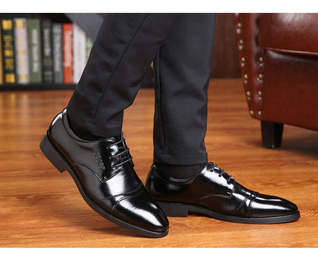 Angelo Ricci™ Oxfords Gentlemen Dress Leather Shoes