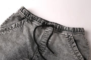 Angelo Ricci™ Elastic Waist Denim Shorts