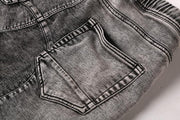 Angelo Ricci™ Elastic Waist Denim Shorts