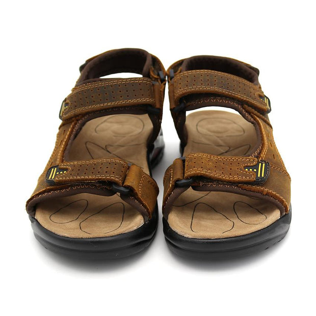 Angelo Ricci™ Leisure Genuine Leather Sandals